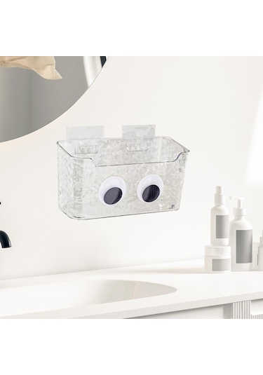 Suntek Duş Depolama Sepeti Ağır Hizmet Banyo Büyük-gözlü