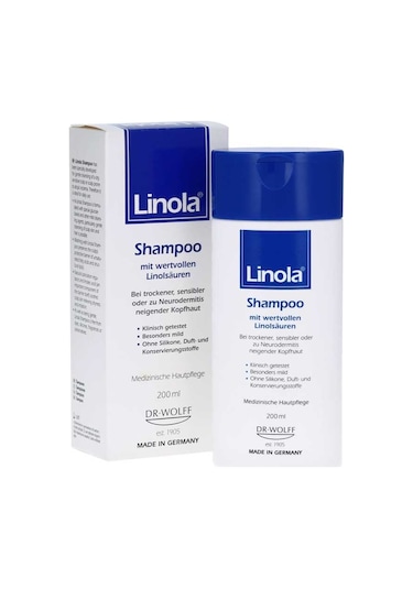 Linola Kuru ve Hassas Saç Derisi Şampuan 200 ML