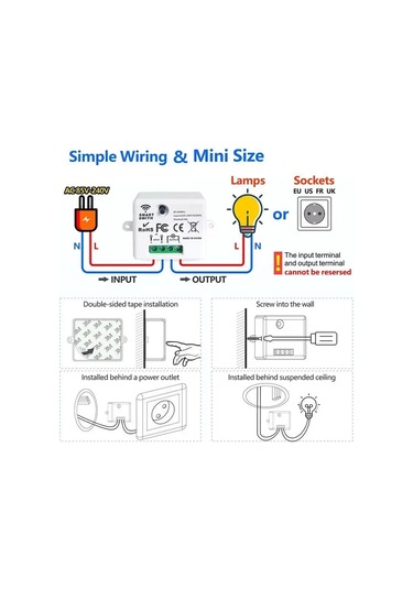 Moveevo Kablosuz Kumandalı Akıllı Işık Anahtarı, 1 Adet 3lü Panel + 3 Adet Alıcı, Serbest Konumlandırma, Çift Kontrol 4lü Set
