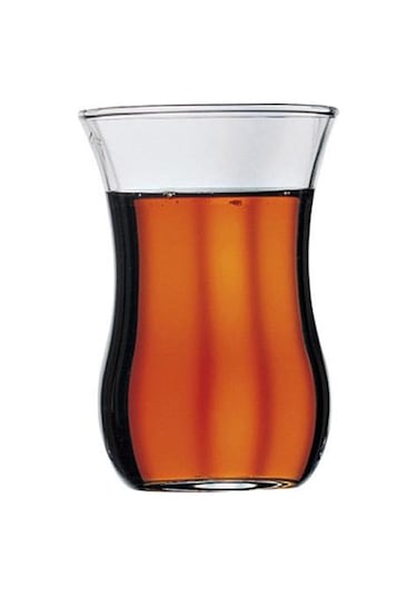 Paşabahçe 42021 Çay Bardağı Optikli 12'Li 120 Cc Şeffaf