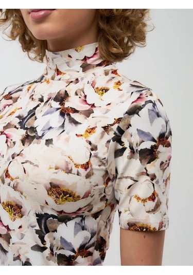 Sherbi Balıkçı Yaka Büyük Ve Küçük Bedenler Uzun Kollu 366009700 Beyaz