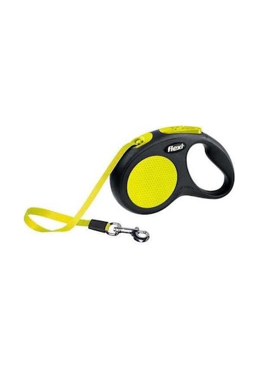 Flexi New Neon Medium Şerit Otomatik Tasma