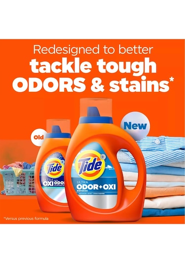 Tide Ultra Odor+oxi Sıvı Çamaşır Deterjanı 94 Yıkama 3.9lt Diğer