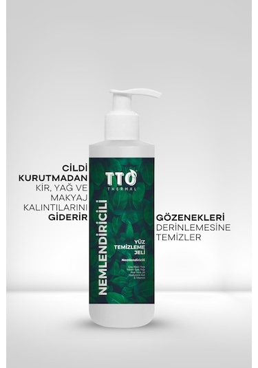 Tto Thermal Nemlendirici Yüz Jeli – Hassas Cilt Temizleyici