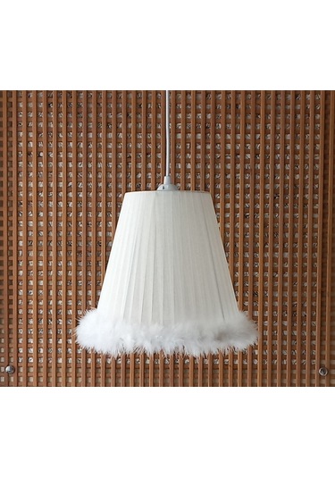 N-47 Krem Organze Yatak Odası Çocuk Ve Bebek Odası Avize Pembe Krem