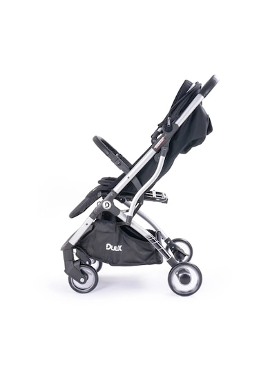 Duux Walker Tek Elle Katlanabilir Kabin Bebek Arabası Siyah