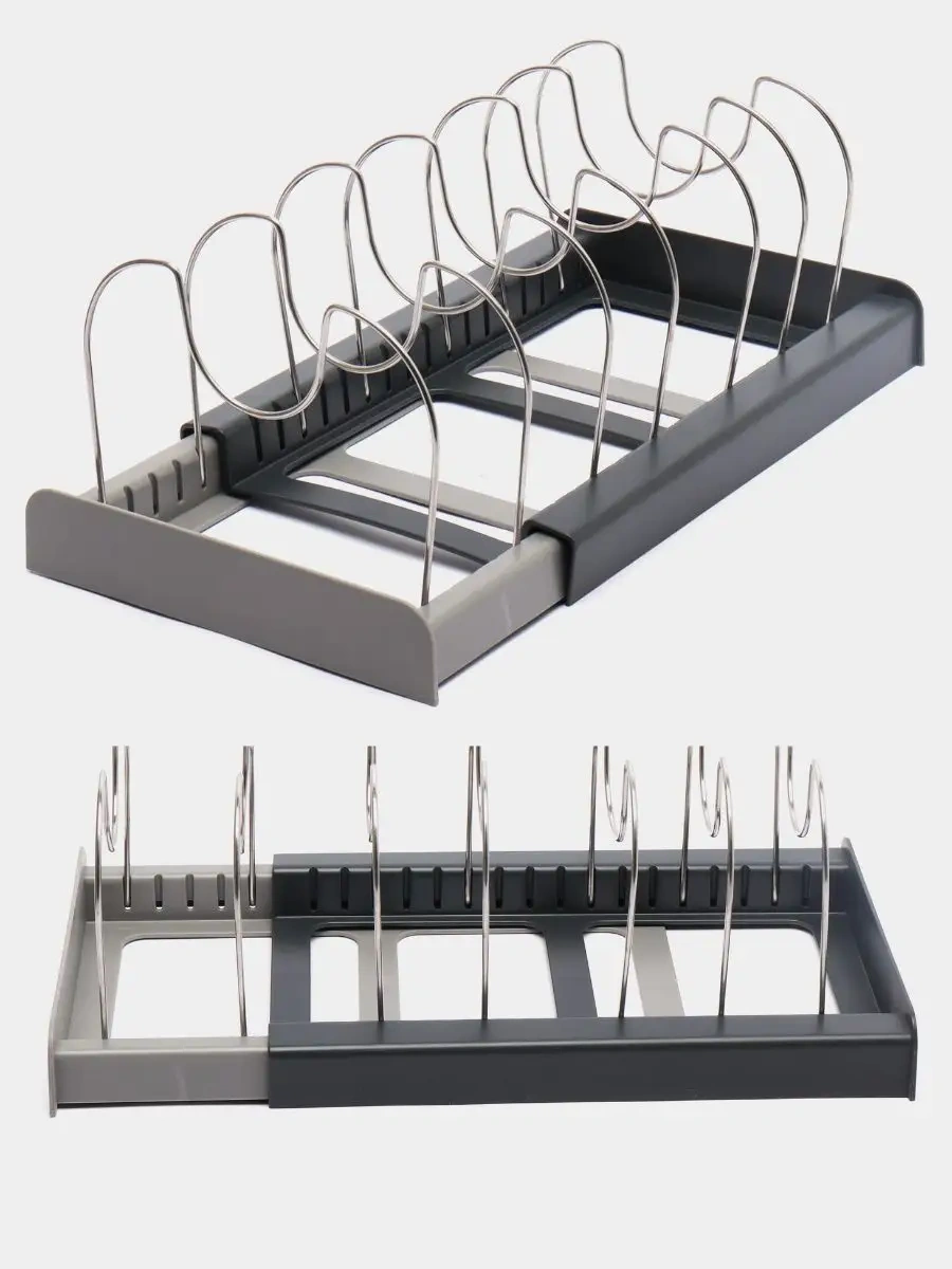 White Cube Kapaklar İçin Bölücü, Mutfak Çekmecesi İçin 140692235 Siyah