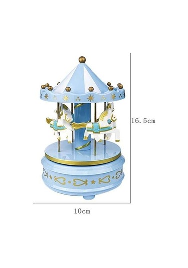 Ulzyvf Çocuklar İçin Renkli At Kutusu - Led Işıklı Bebek Oyuncak - Doğum Günü Hediyesi