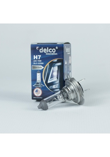 Delco U.s.a H7 +%30 Fazla Işık 24 Volt Halogen Ampul 70w 10 Adet
