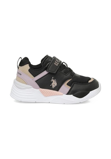 U.s. Polo Assn. Termınal Jr 4pr Siyah Kız Çocuk Spor Ayakkabı 101884830 Siyah