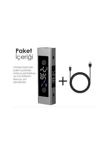 Loyka 5342 Mini Dijital Eğim Ölçer Lazerli