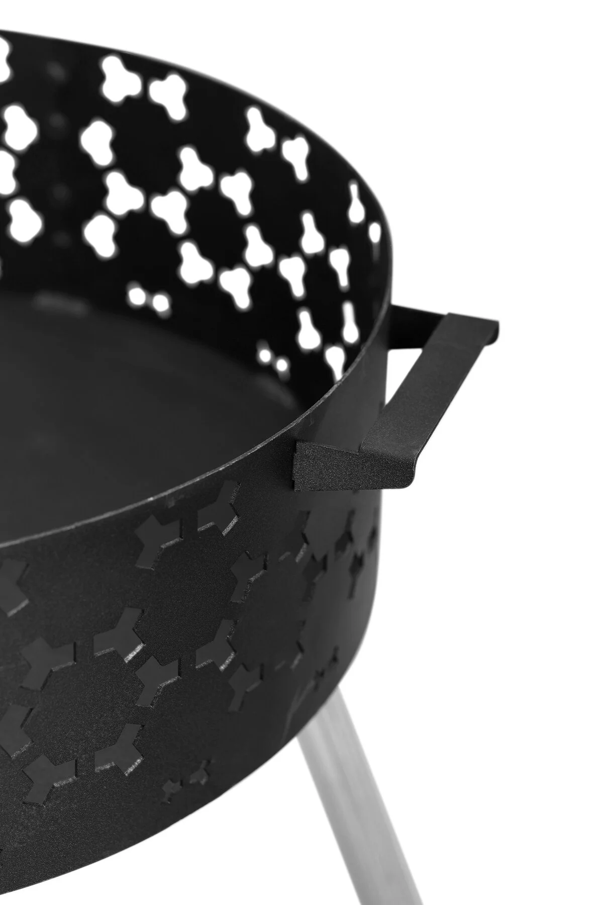 İksa Katlanabilir Mangal Büyük Gri - Siyah