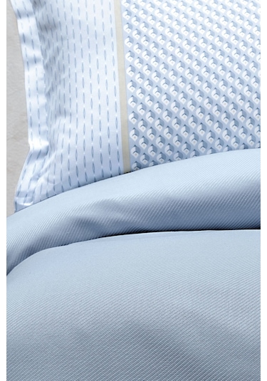 Yataş Pinto Çift Kişilik Bambu Pike Takımı - Mavi