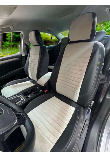 Volkswagen Passat B8 - Kenar Siyah Deri - Orta A Bej Taytüyü
