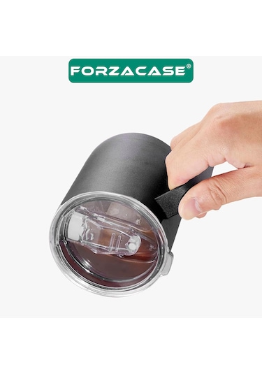Forzacase 304 Paslanmaz Çelik 300 Ml 6 Saat Sıcak Soğuk Tutan Bardak Çay Kahve Su Termosu - Fc1132 Açık Mavi