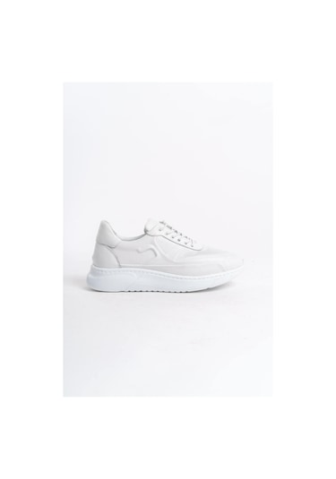 Mubiano Hakiki Deri Mbknt2090-b Erkek Beyaz Sneaker & Spor Ayakkabı Beyaz