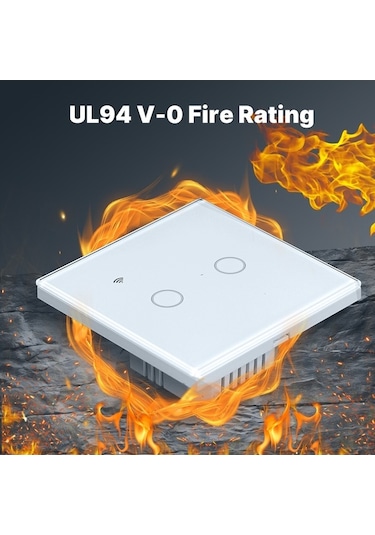 Trendooze Zamanlama Yangın Wifi Uzaktan Uygulama Tuya Tek Sıfır Sesli Evrensel Dokunmatik Anahtarı Anahtar Anahtar Akıllı Akıllı 1-gang Rl 1-gang