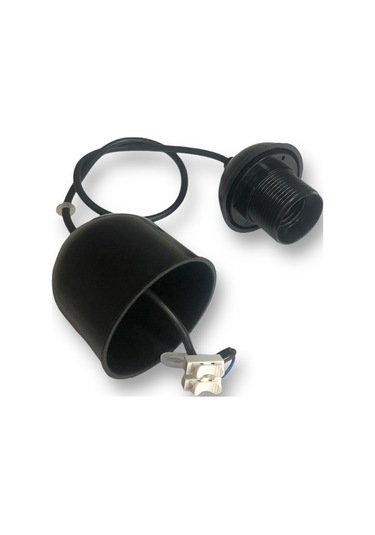 Tek-iş Kablolu Sarkıt E27 Duylu E-27 Kablolu Duy E 27 Duylu Kablolu Sarkıt Tesisatı Siyah