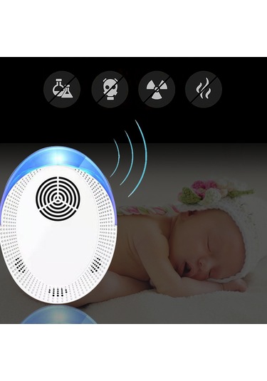 Padalink Abs Malzeme Evcil Hayvan Kovucu, 25-85khz Frekanslı 80-120m² Etki Alanı, Avrupa Tipi Plug Beyaz