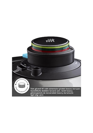 Karaca Quick And Safe İndüksiyon Tabanlı Düdüklü Tencere 7 Lt