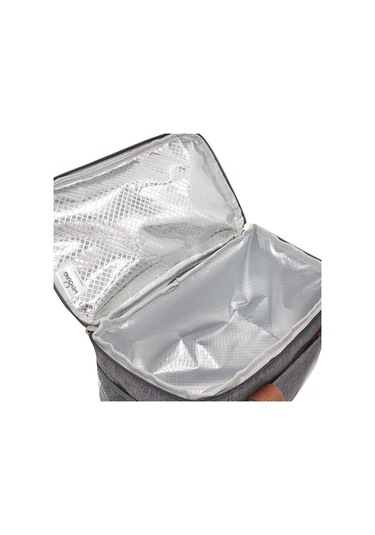 Geeroyoo Büyük Boy Gri Isı Yalıtımlı Alüminyum Folyo Soğutucu Çanta - Aile Piknik İhtiyaçları İçin Konforlu Taşıma Çok Renkli