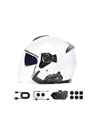 Buğz Y20 Max Kablosuz Motosiklet Kask Intercom