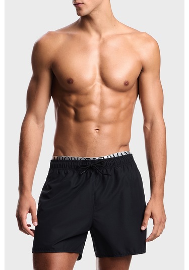 Emporio Armani Erkek Deniz Şortu Em000686 Af20432 Uc001 Siyah