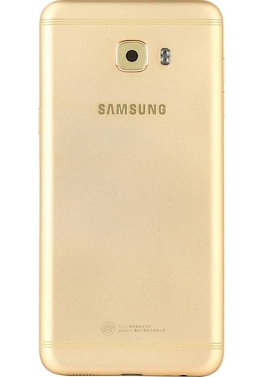 Senalstore Samsung Galaxy Uyumlu C5 Pro C5010 Kasa Kapak Gold