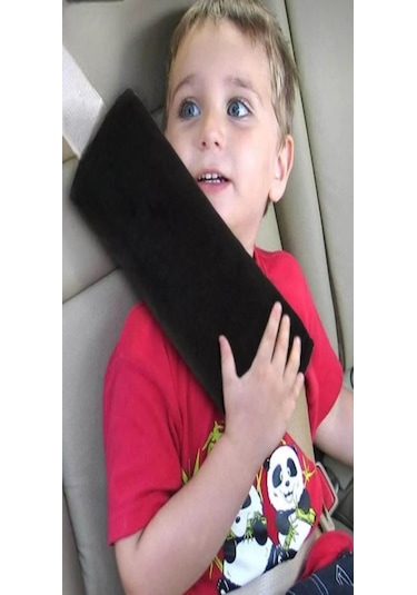 Çocuklar İçin Emniyet Kemeri Yastığı, Arabada Baş Boyun Seyahat Yastığı, Emniyet Kemeri Pedi 2 Adet