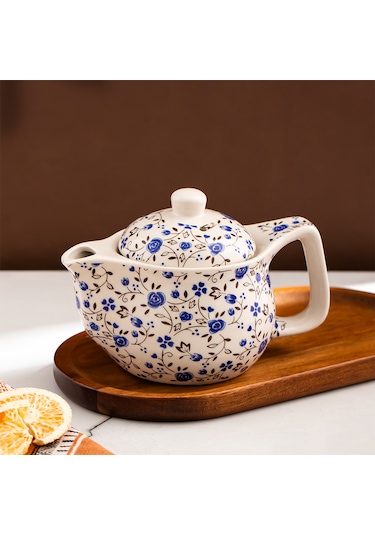 Kosova Dem-132-4 Isıya Dayanıklı Porselen Demlik 400 Ml Çok Renkli