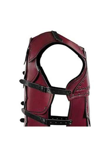 Suntek Yetişkin Binicilik Binicilik Yeleği Koruyucu Üç Kırmızı