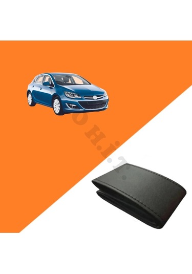 Opel Astra J Uyumlu Deri Direksiyon Kılıfı Kaliteli Dikmeli Siyah