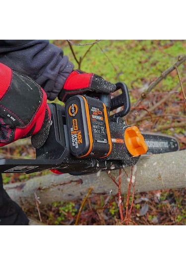 Worx WG350E 20 Volt 4.0 Ah Li-ion 30 CM Profesyonel Şarjlı Kömürsüz Zincirli Testere