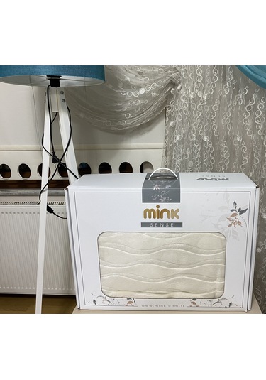 Sense 521 Fildişi Battaniye Tek Kişilik
