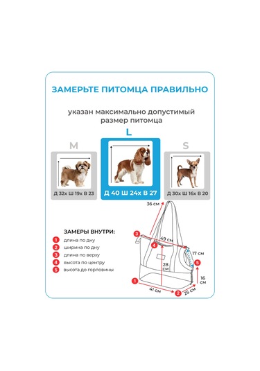 Raimos Küçük Köpekler Ve Kediler İçin Taşıma Çantası L 236378062