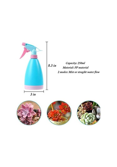 Pazly 14 Parça Sukulent Ekim Seti, Bahçe Peyzaj Ve Çiçek Dikim Araçları, Mavi