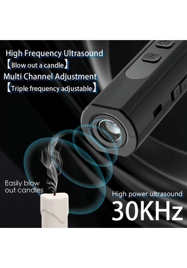 Willowhaven Siyah Otomatik Ses Teknolojili Köpek Havlama Kontrol Cihazı Uzun Mesafe Efektif