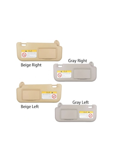 Ryı-araba Güneşliği Ön Cam İç Gri Sol