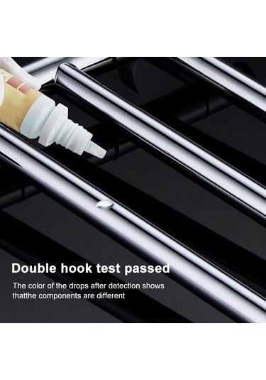 Sones Paslanmaz Çelik Havlu Barı Döndürülebilir Havlu Askısı Banyo Mutfak Duvara Monte Havlu Cilalı Askılık Tutucu, Model: Fırçalanmış Dört Kutup Diğer