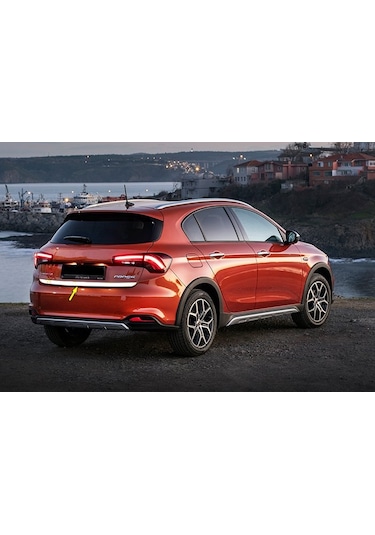 Fiat Egea Cross Krom Bagaj Alt Çıta Paslanmaz Çelik
