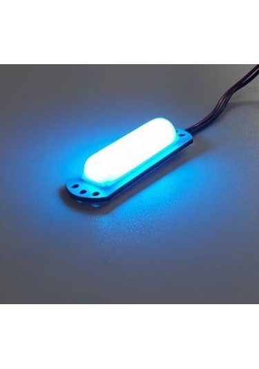 Ayge Su Geçirmez Marine Yat Tekne Karavan 12V DC / 9 CM (MAVİ)