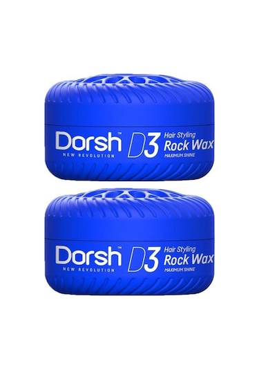 Dorsh Saç Şekillendirici Wax Rock Wax D3 150 Ml 2 Adet