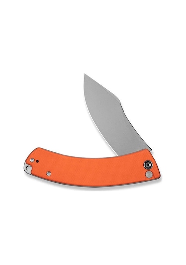 Civivi Outlaw Muk Orange G10 Handle Stonewashed 14c28n Blade Kamp Çakı Turuncu