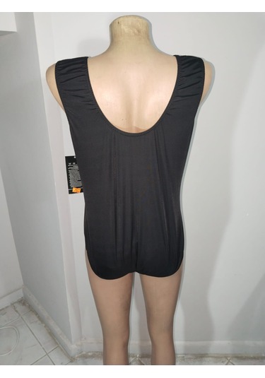 Battal Yüzücü Mayo Siyah