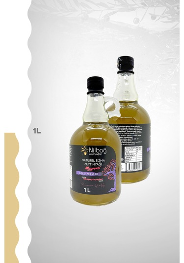 Nilbağ Zeytinyağları Ayvalık Natural Sızma Zeytinyağı Meyvemsi Galon 1 L