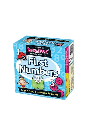 Brainbox İlk Sayılarım first Numbers - İngilizce