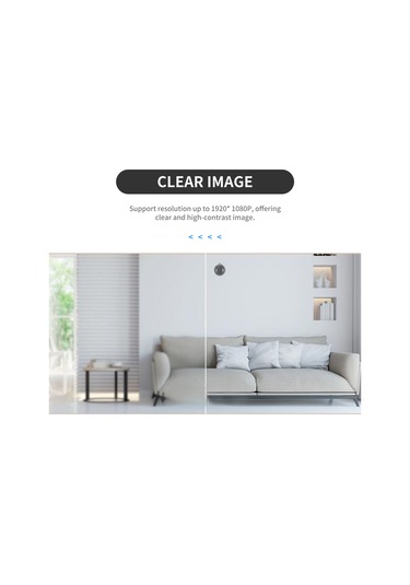 Jeemson Ev Güvenliği Kamera, Kablosuz Wifi, 1080p Hd Görüntü, Işıksız Gece Görüşü, Ayaklı Tip, 24/7 Kayıt, İos/android Uyumlu