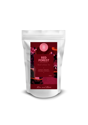 Mim And More Red Forest Tea Kırmızı Meyveli Hibiskus Çayı 100 G