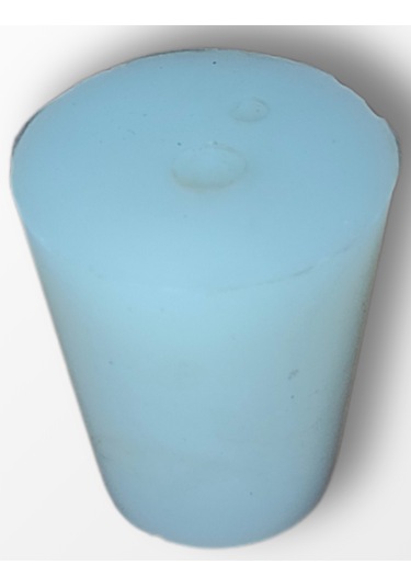 Silikon İki Delikli Sifonlama Tıpası - Damacanaya Uygun, Kokusuz, Gıda İle Temasa Uygun