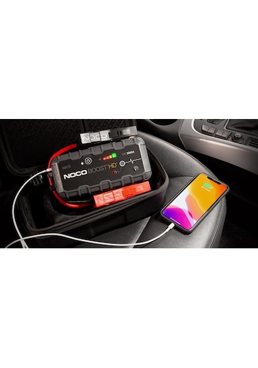 Noco Boost HD GB70 12V 2000 Amper Lityum Akü Takviye + Powerbank + Led Lamba